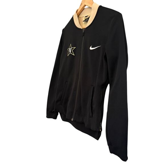 Nike Dri-Fit Vanderbilt Commodores Black Gold Zip Jacket Women’s Small S - Picture 3 of 15